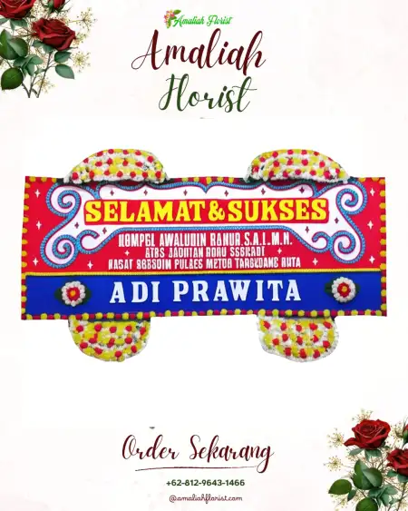 Papan Bunga Ucapan Selamat Ngadikusuman